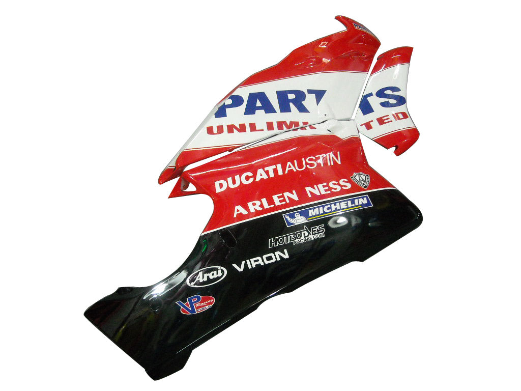 Amotopart 2003-2004 Ducati 999/749 Red Black White Blue Fairing Kit