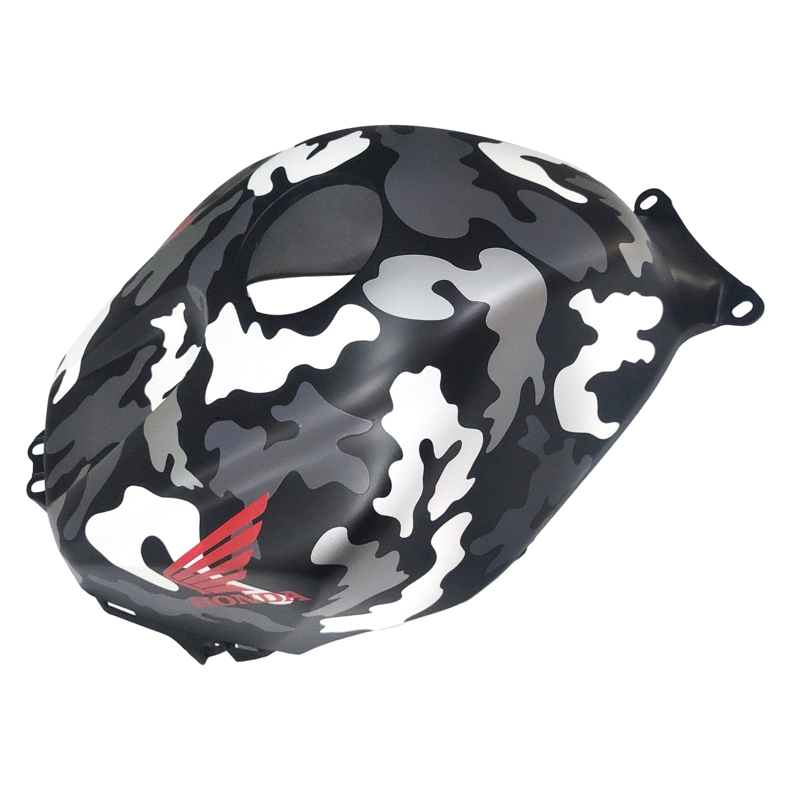 Amotopart 2003-2004 Honda CBR600RR Black White Shark Fairing Kit