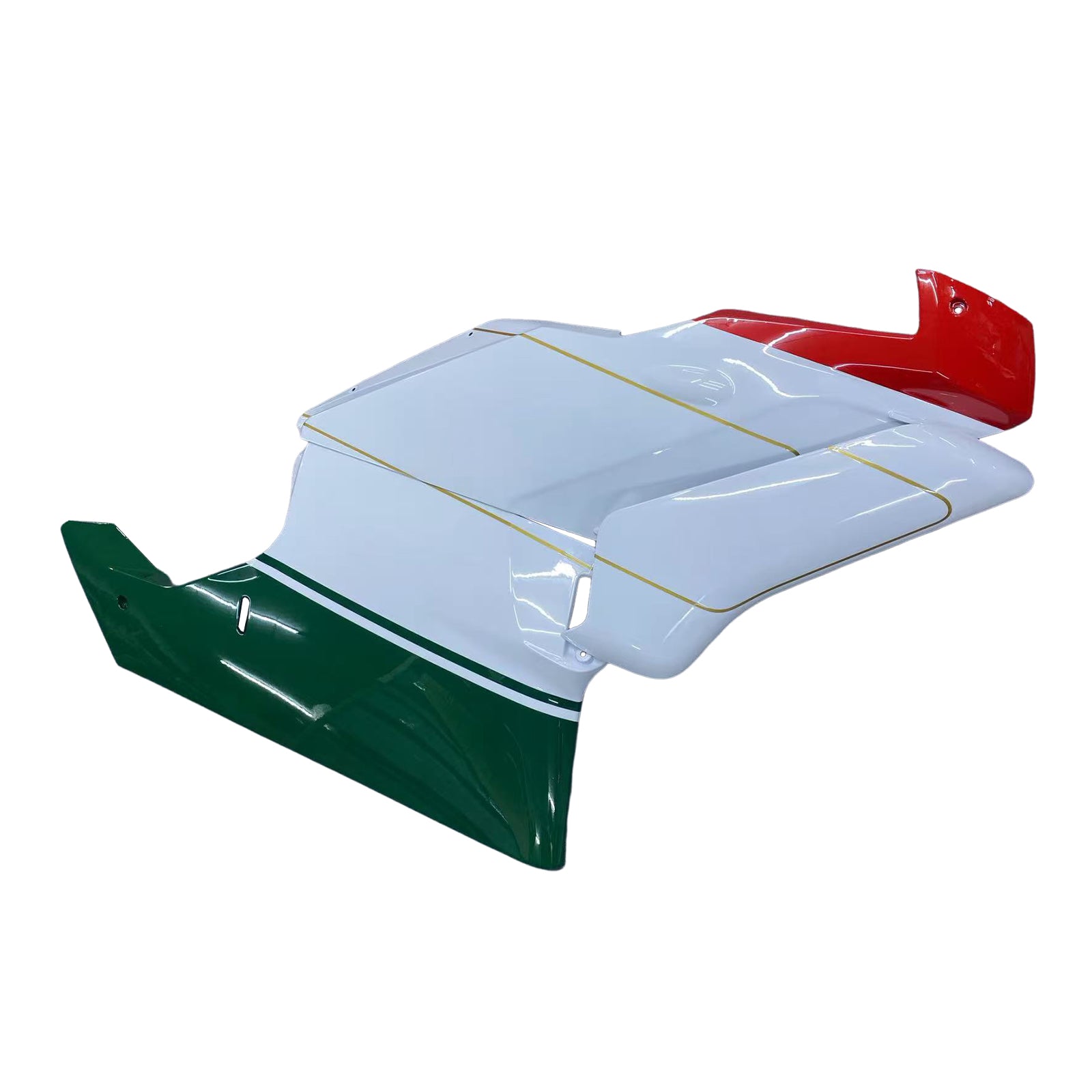 Amotopart 2003-2004 Ducati 999/749 Red White Green Fairing Kit
