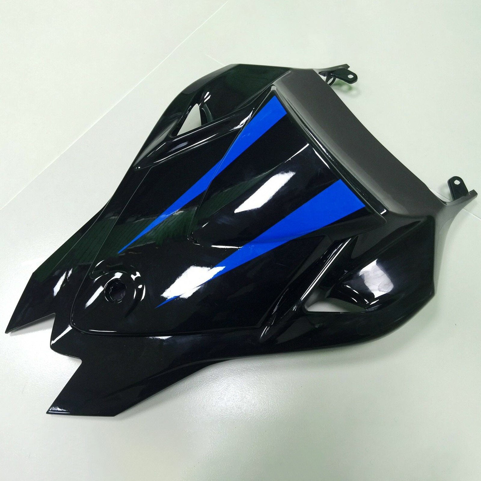 Amotopart 2009–2014 S1000RR BMW blau-rotes Haifischzahn-Verkleidungsset