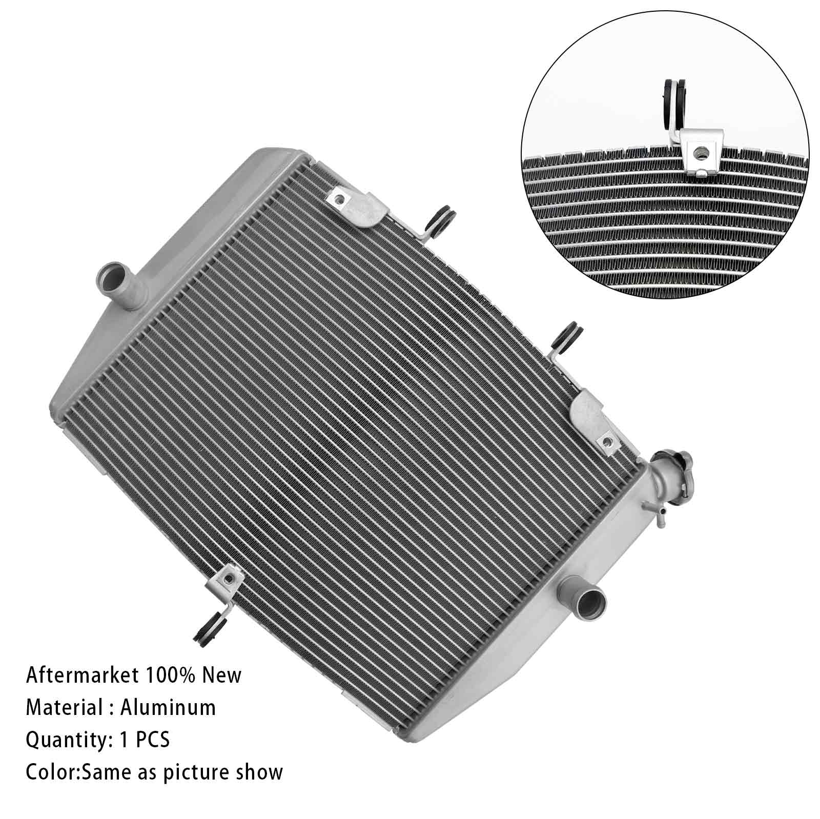 24-25 Refroidisseur de moteur de refroidissement de radiateur Kawasaki ZX-6R ZX636