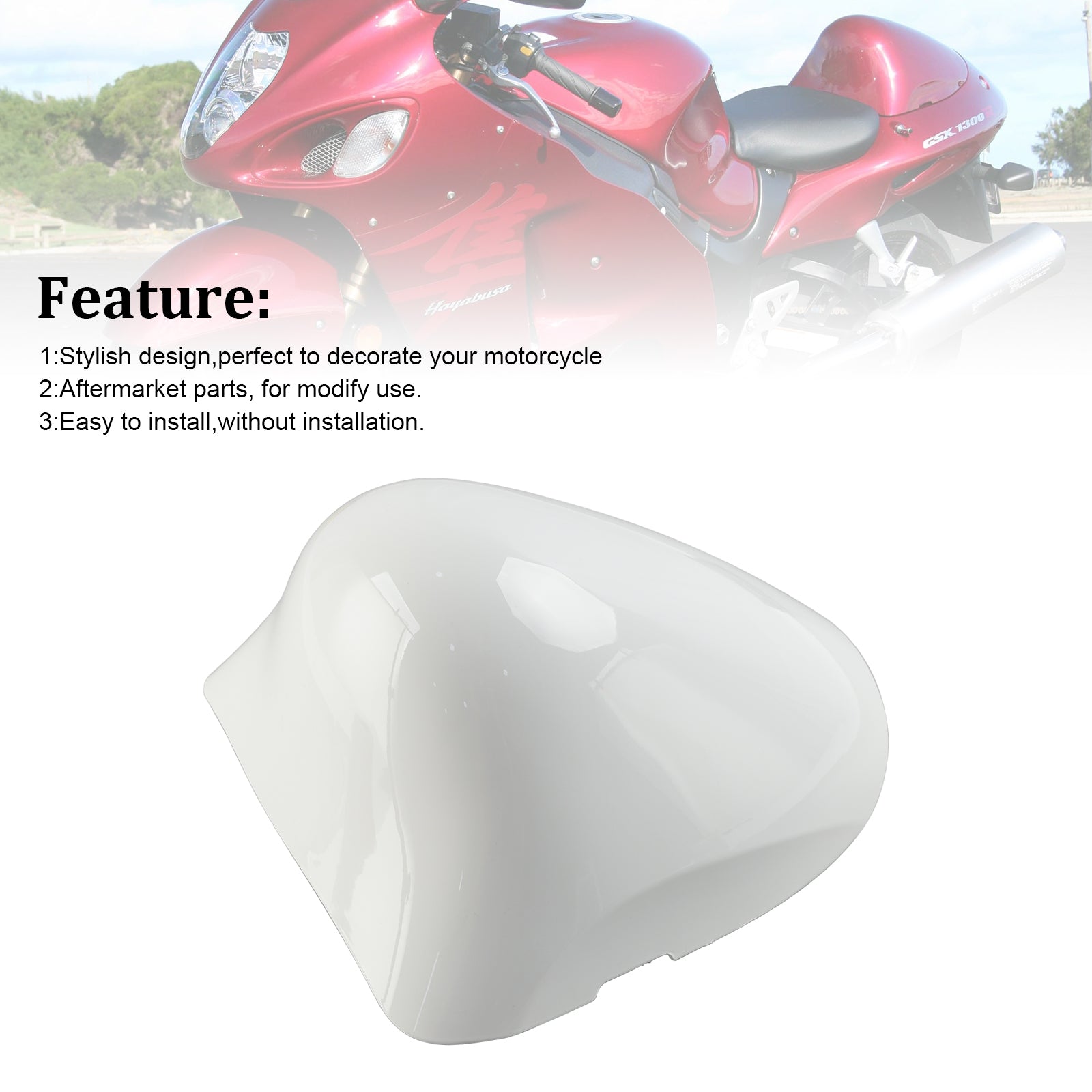 99-07 Suzuki GSX1300R GSX-R1300 Hayabusa Rear Seat Fairing Cover