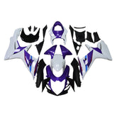 Amotopart 2011-2024 K11 GSXR 600/750 Suzuki Blue&White Style3 Fairing Kit