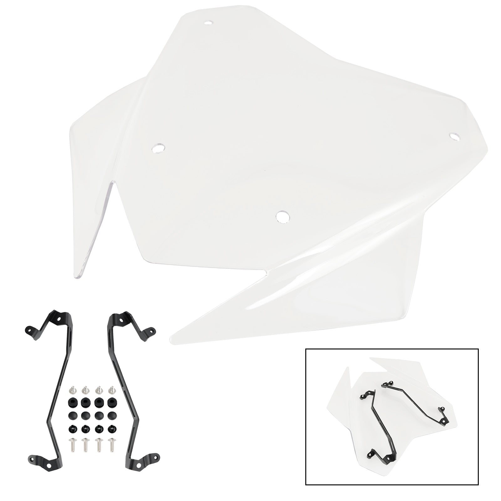 Windshield WindScreen fit for DUCATI MULTISTRADA V4/S/S SPORT 2021-2023