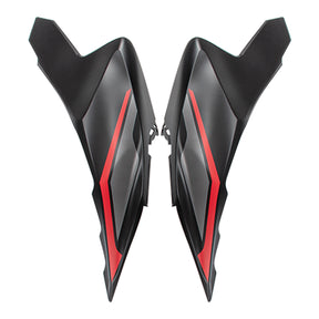 Amotopart 2022-2024 Kawasaki VERSYS 650 KLE ABS Sliver Red pattern Fairing Kit