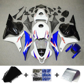 Amotopart 2009-2012 Honda CBR600RR Blue White Black Fairing Kit