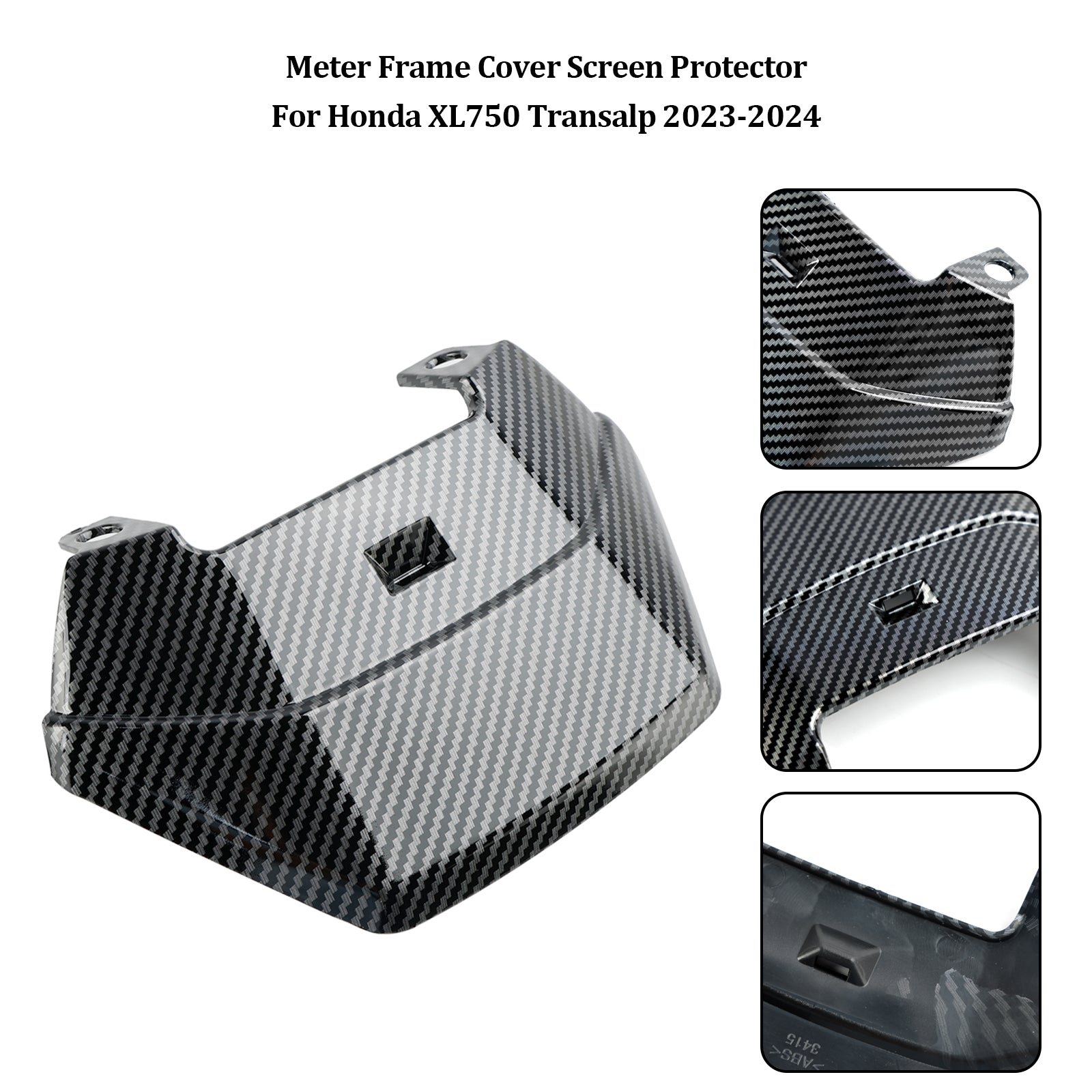 23-24 Honda XL750 Transalp Meter Frame Cover Screen Protector