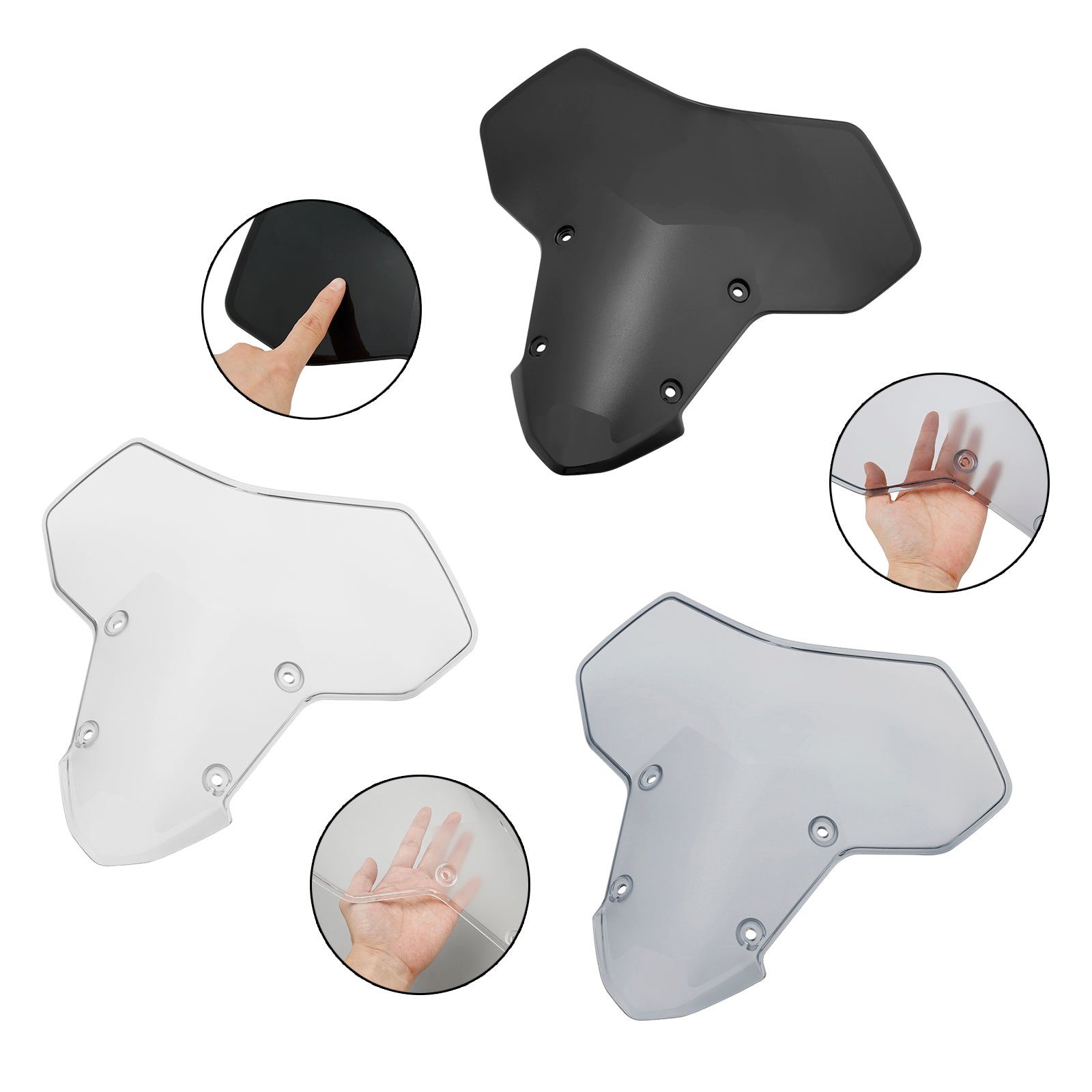 2020-2024 Kawasaki Z900 Windshield Windscreen