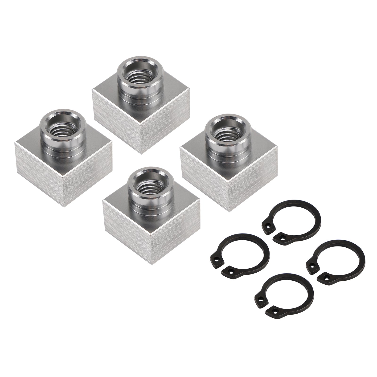 Triton Xt & Lt 4X Set Snowmobile Trailer Insert Nut & Snap Ring 04414 03400