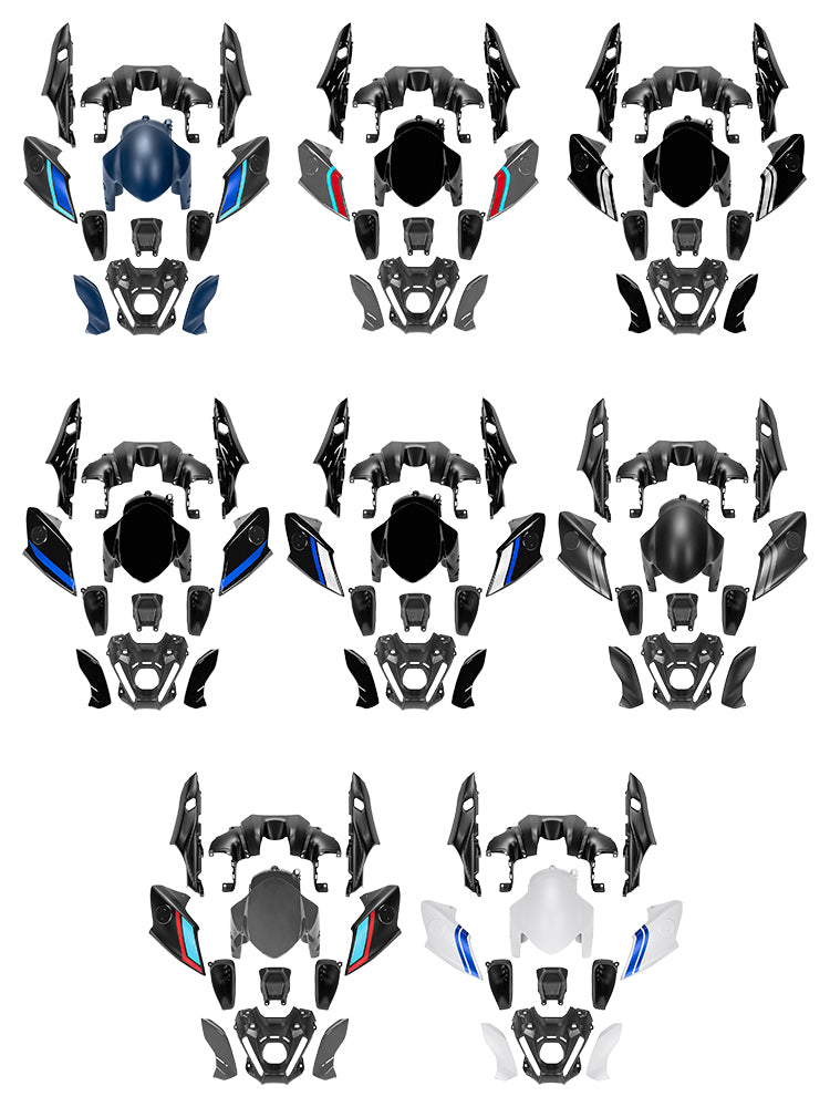 Amotopart 2021-2023 Yamaha MT 09 Verkleidungssatz
