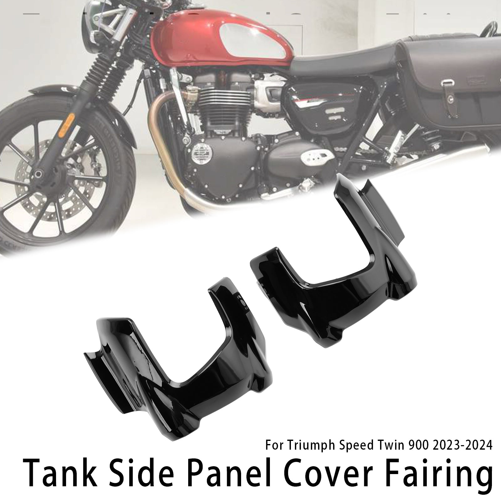 23-24 Speed ​​Twin 900 Tank Seitenabdeckung Verkleidung Verkleidung