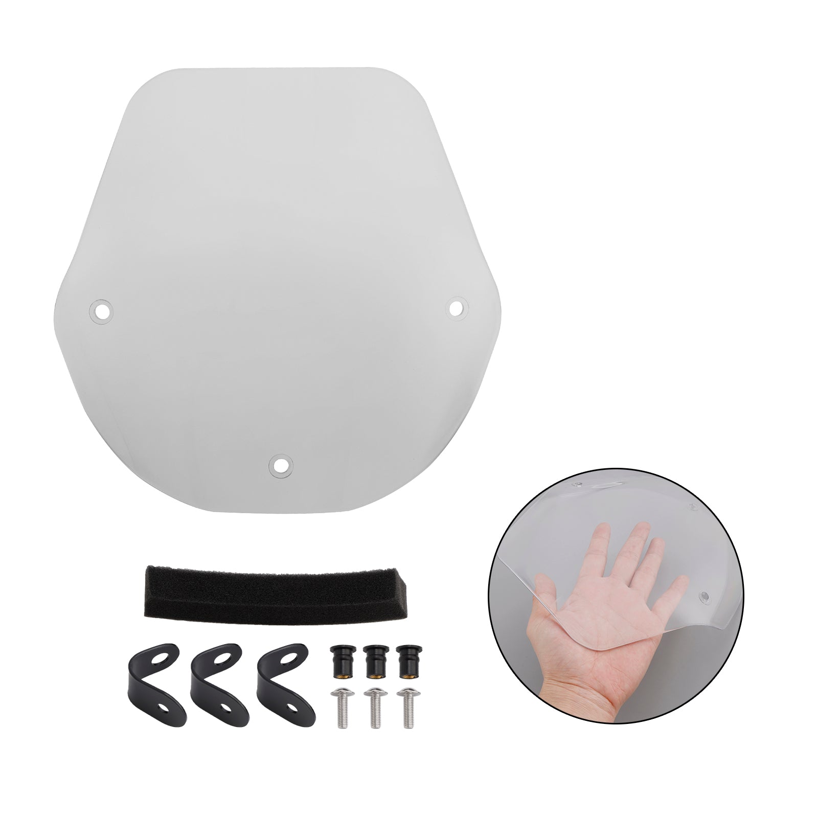 Suzuki GSX-8S 2023-2024 Windshield WindScreen + Bracket