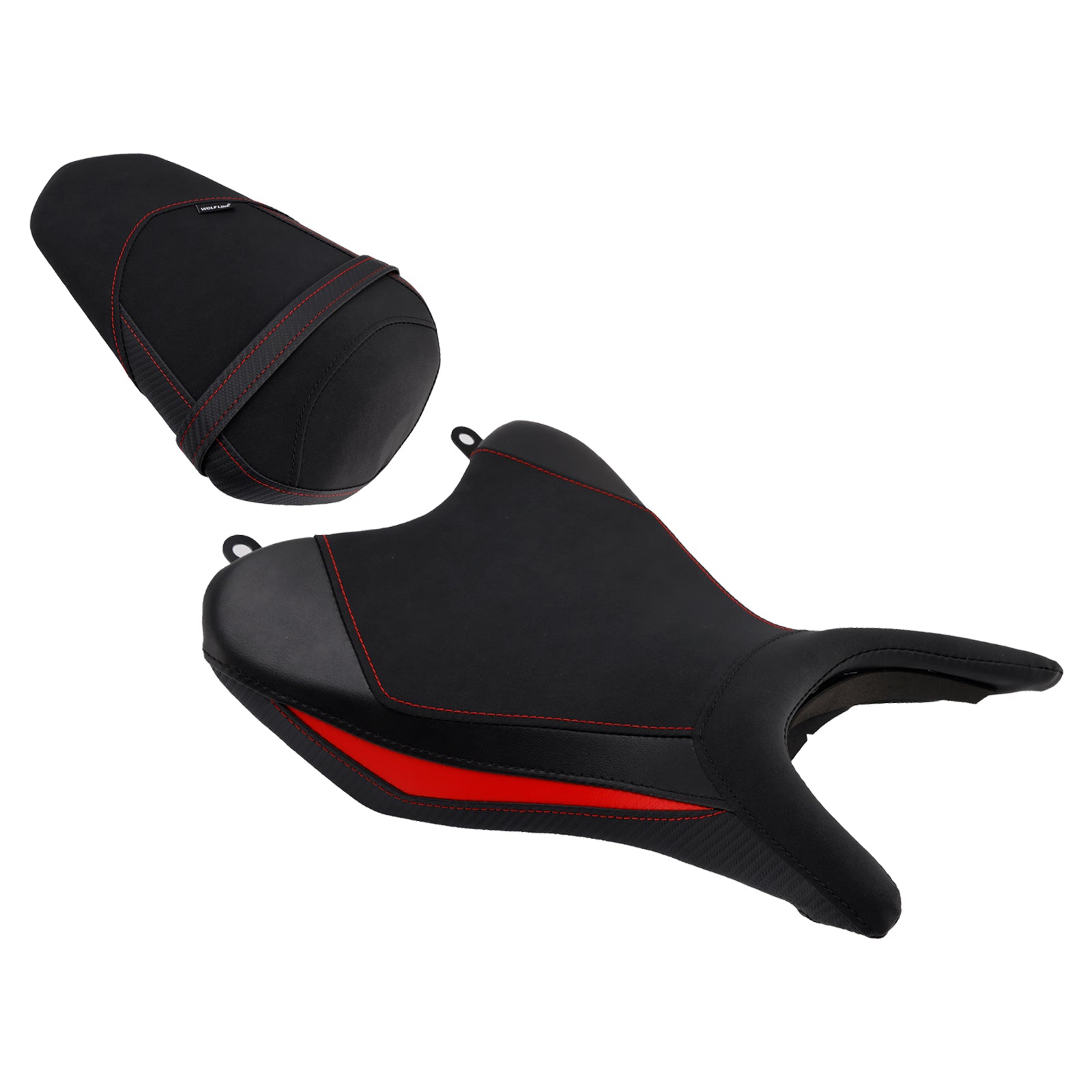 25 Yamaha Yzf-R3 Mt-03 Lower Front W/ Rear Seat Driver Pillion Red