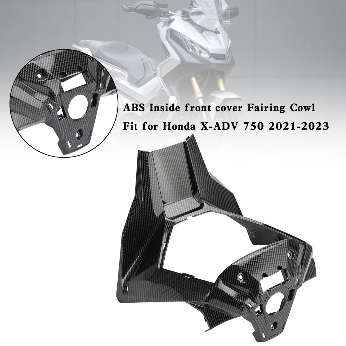 ABS Inside front cover Fairing Cowl for Honda X-ADV 750 XADV 2021-2023