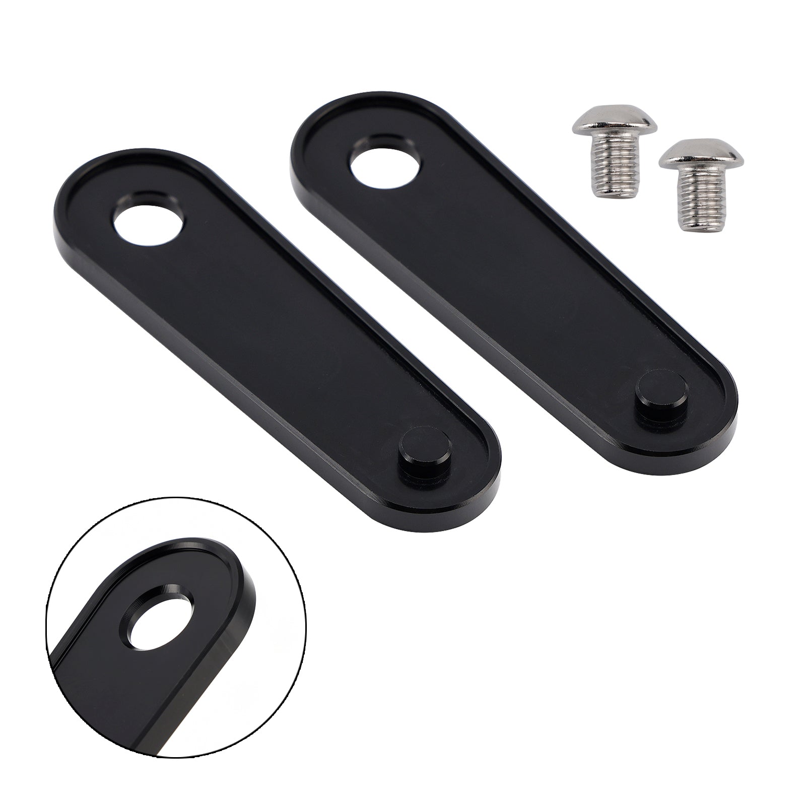 93-23 Electra Glides Road Glides Rear Floorboard Foot Peg Frame Plates