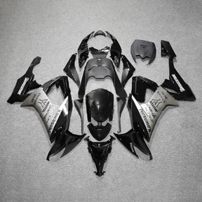 Amotopart 2008-2010 Kawasaki ZX10R Black&Grey Fairing Kit