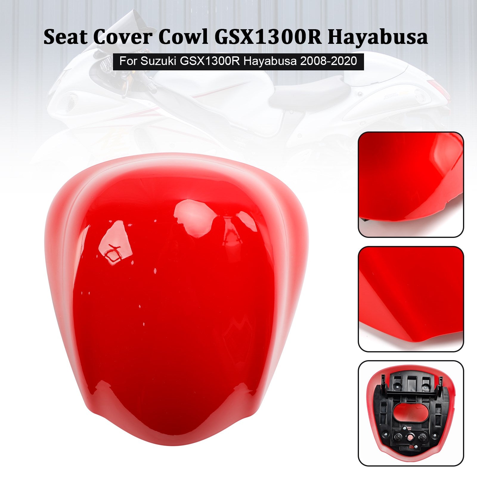 08-20 Suzuki GSX1300R GSX-R1300 Hayabusa Rear Seat Fairing Cover