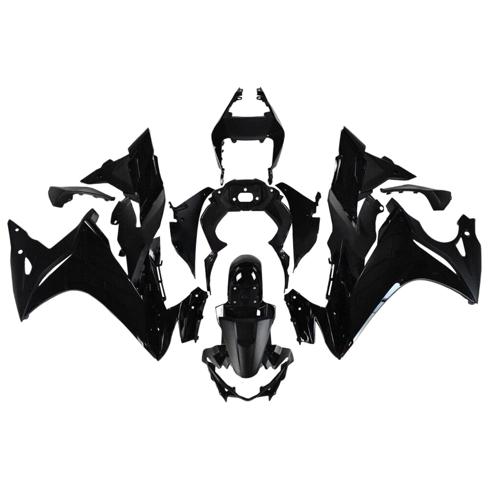 Amotopart 2017-2020 GSX250R Suzuki Black Fairing Kit