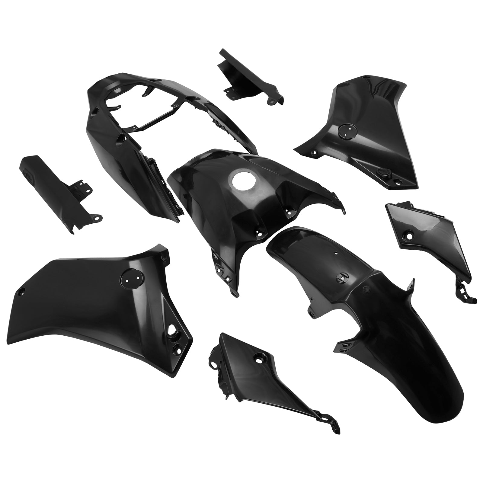 Amotopart 2019-2024 Yamaha Tenere 700 Unpainted Fairing Kit