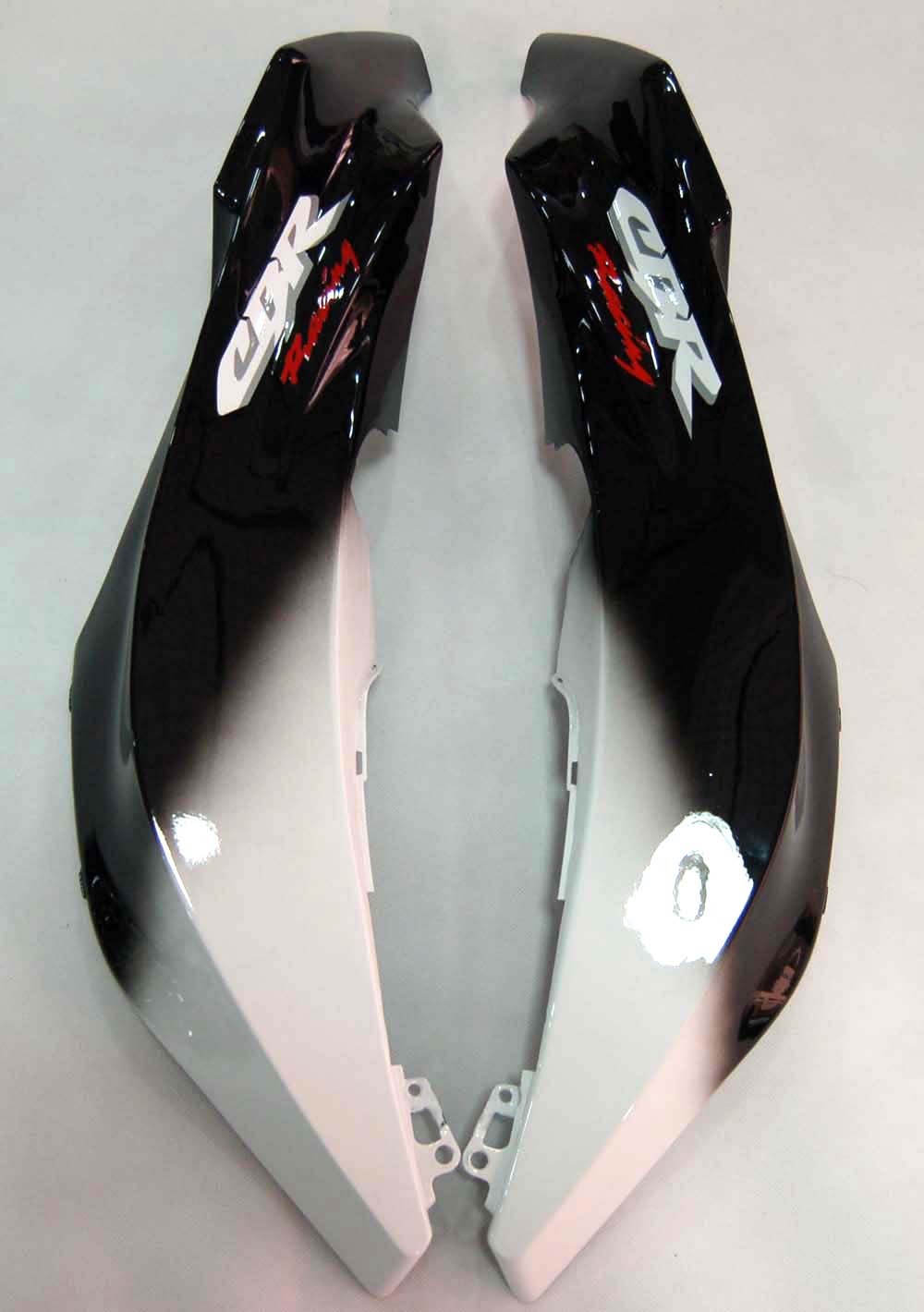 Amotopart 2009-2012 Honda CBR600RR Kit carenatura loghi bianco e nero