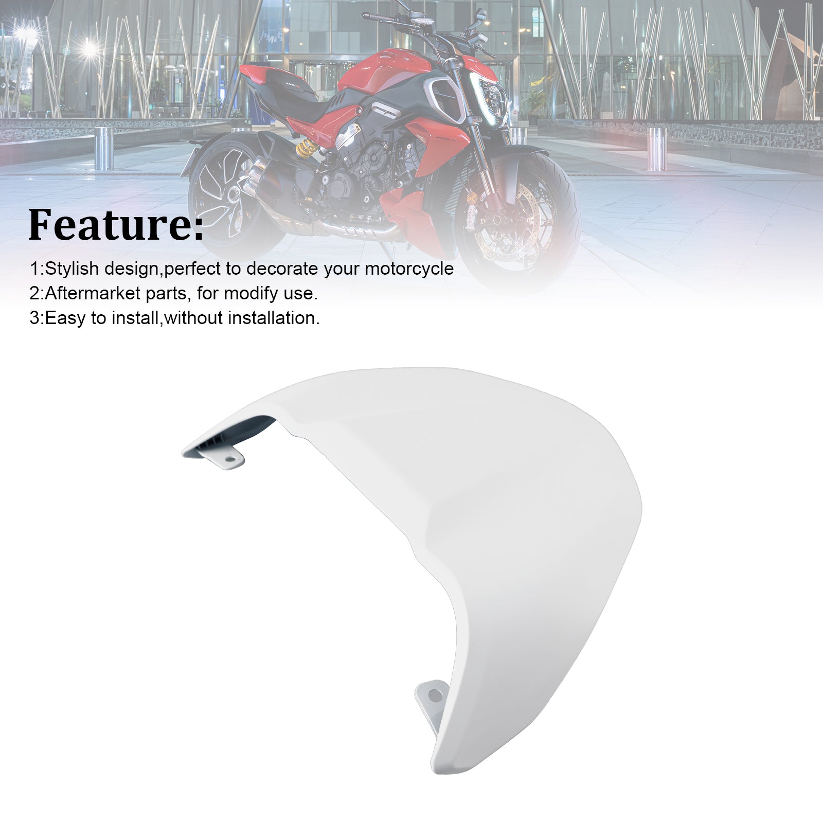 2023-2024 Ducati Diavel V4 Tail Rear Seat Cover Fairing Cowl