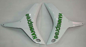 Amotopart 2009–2012 Honda CBR600RR Grün-Weiß Style1 Verkleidungsset