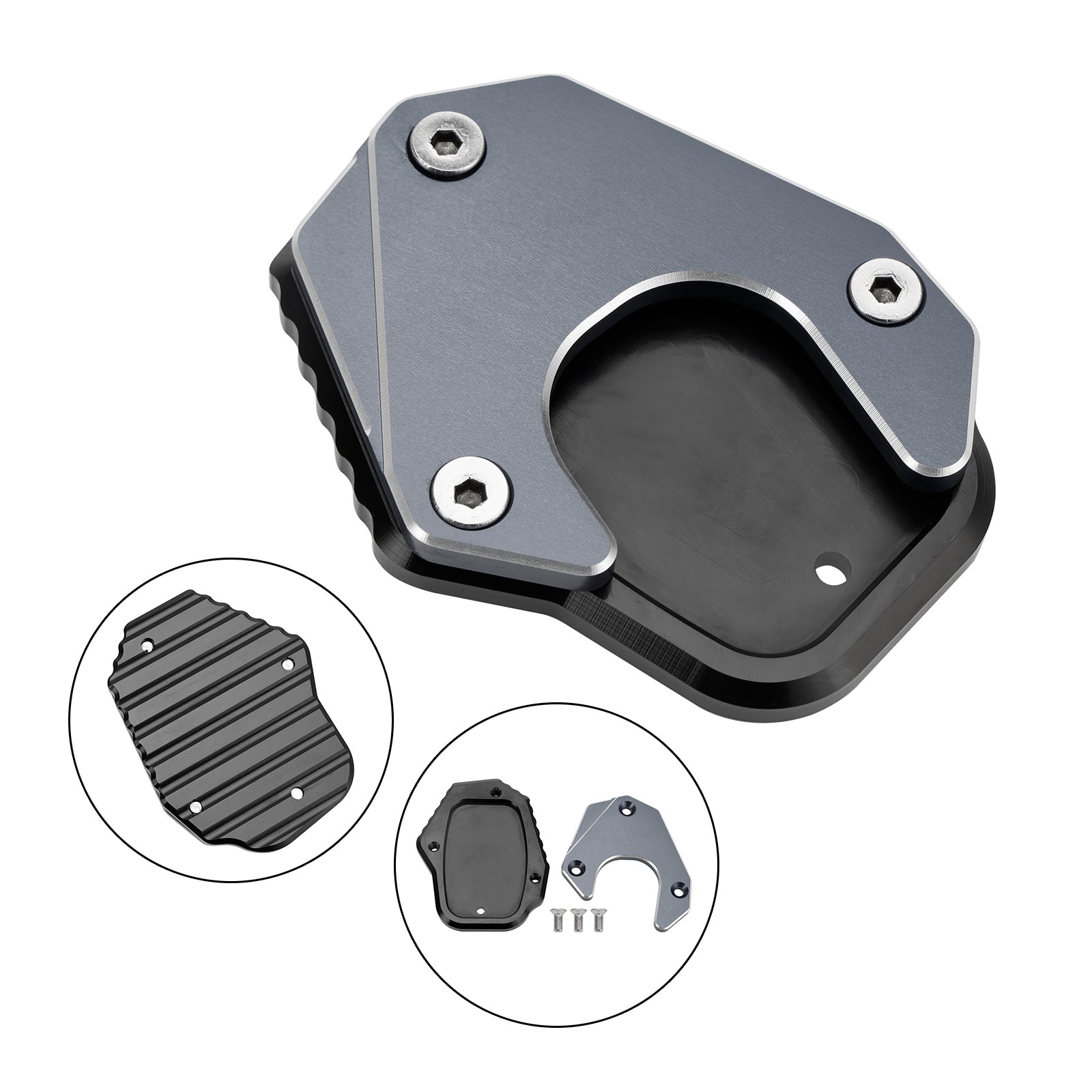 Kickstand Enlarge Plate Pad fit for Honda CRF250L 2017-2020