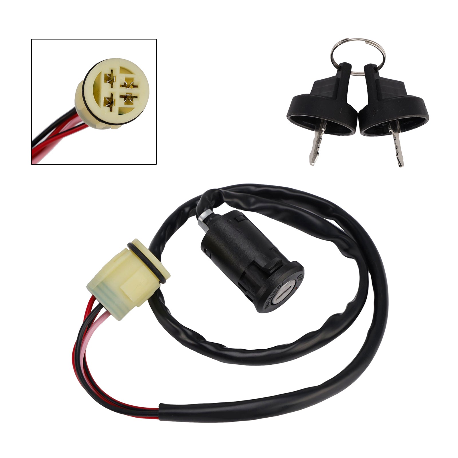 Honda Trx500 2005-2006 420 450 650 680 350 35100-Hp0-A00 Ignition Key Switch