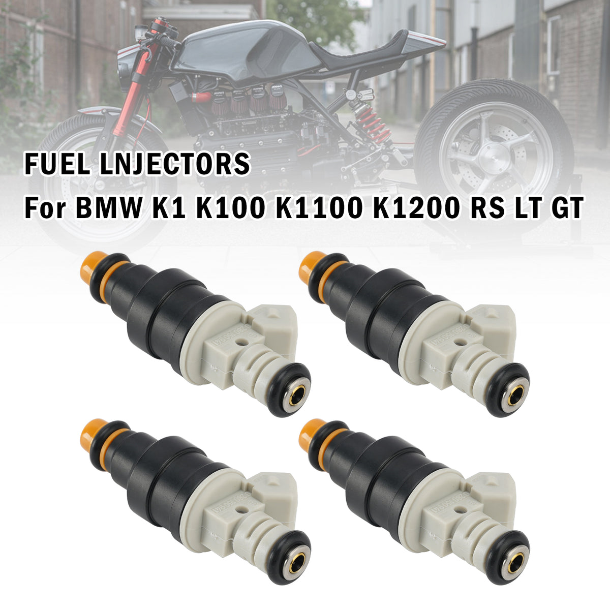 4PCS BMW K1 K100 K1100 K1200 RS LT GT 0280150941 Fuel Injector 0280150705
