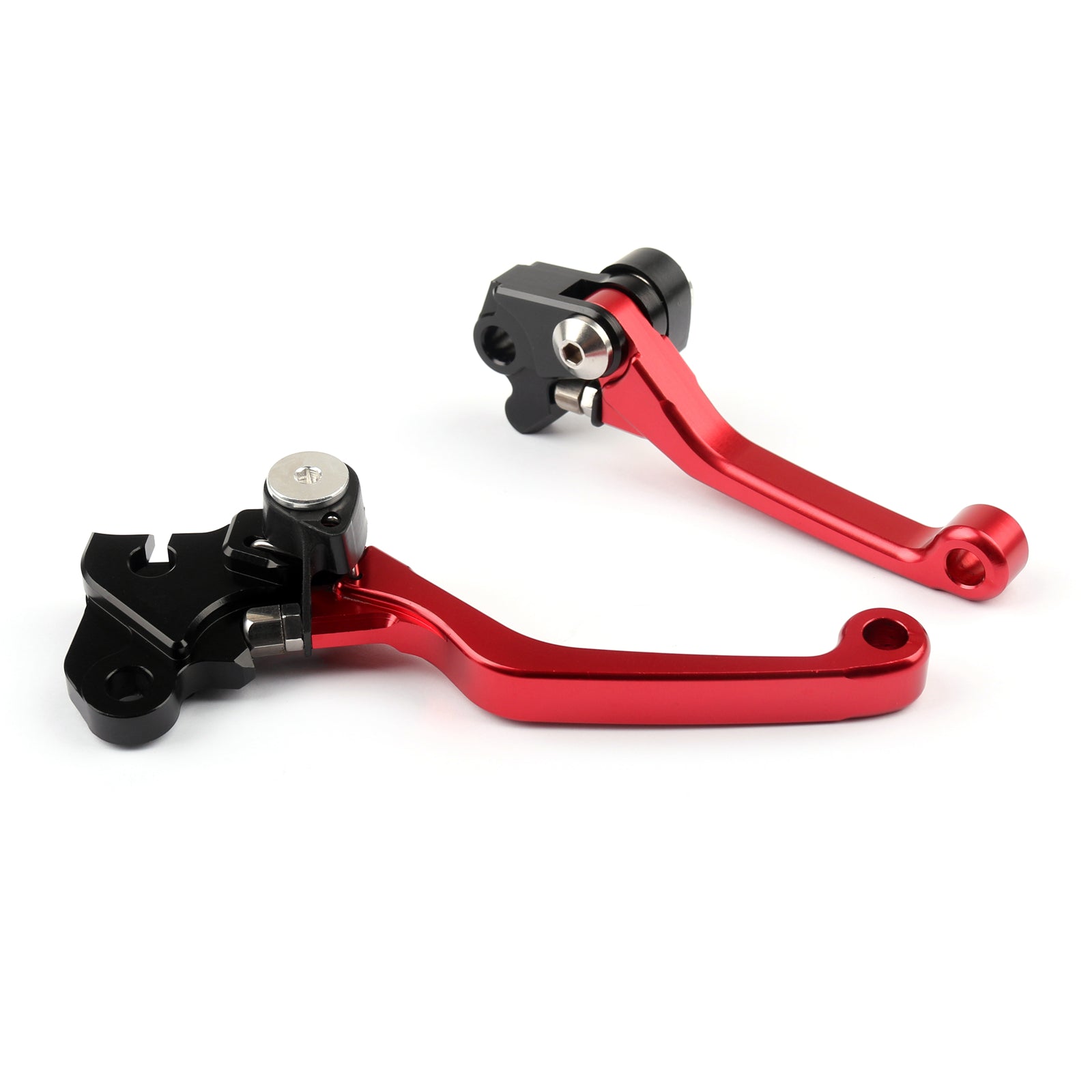 2003-2009 Honda CRF230F Off Road Pivot Aluminum Brake Clutch Levers Red