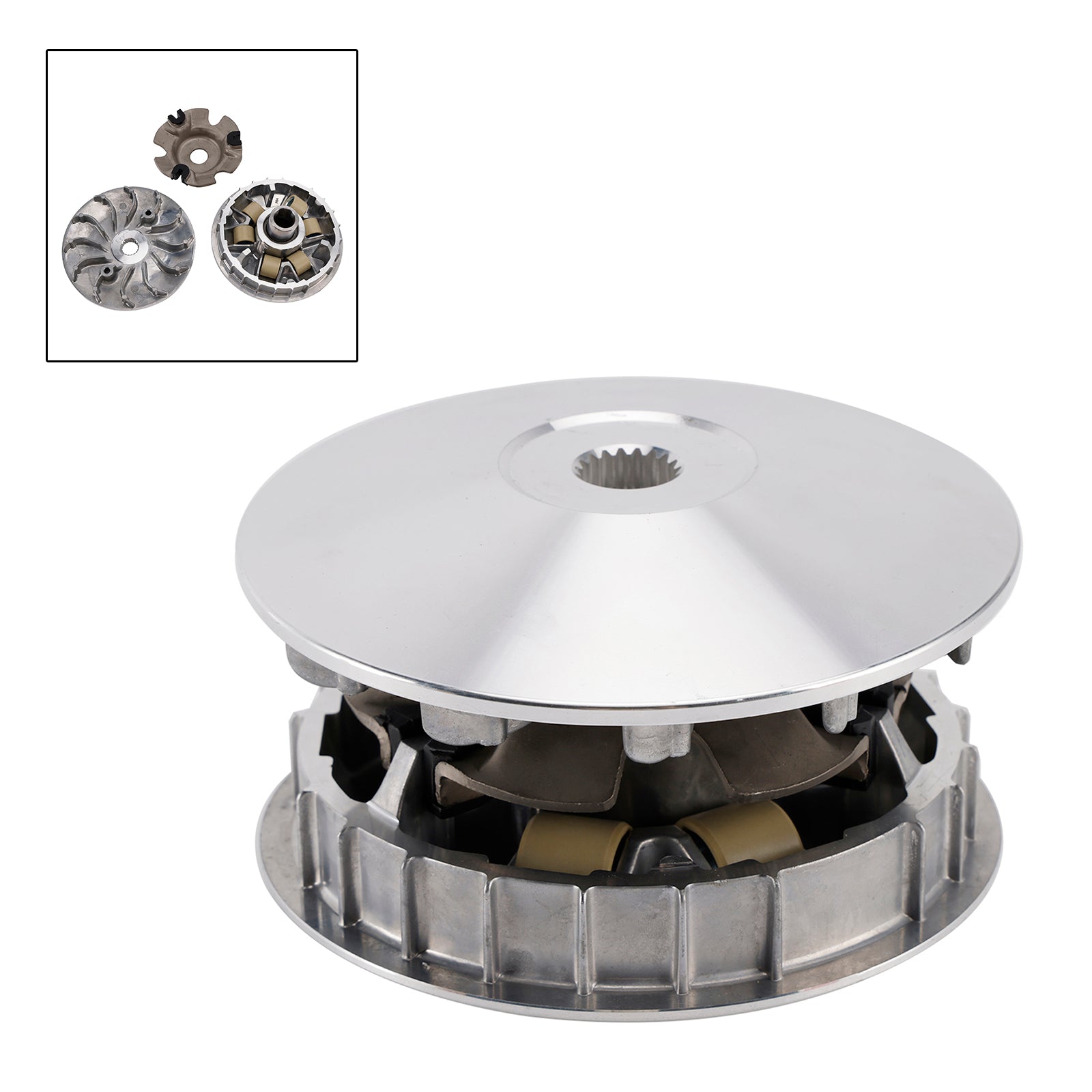 13-22 Honda Nss Forza 300 Front Clutch Variator Pulley Set 22011-Kab-000