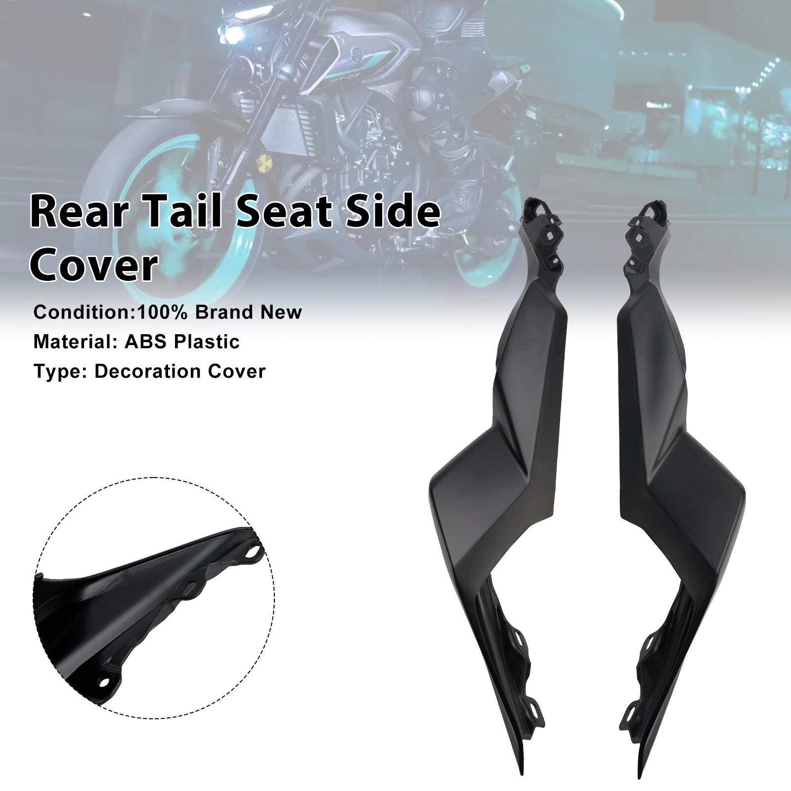 2025-2026 Yamaha YZF-R3 R25 MT-03 Rear Tail Seat Side Cover Fairing