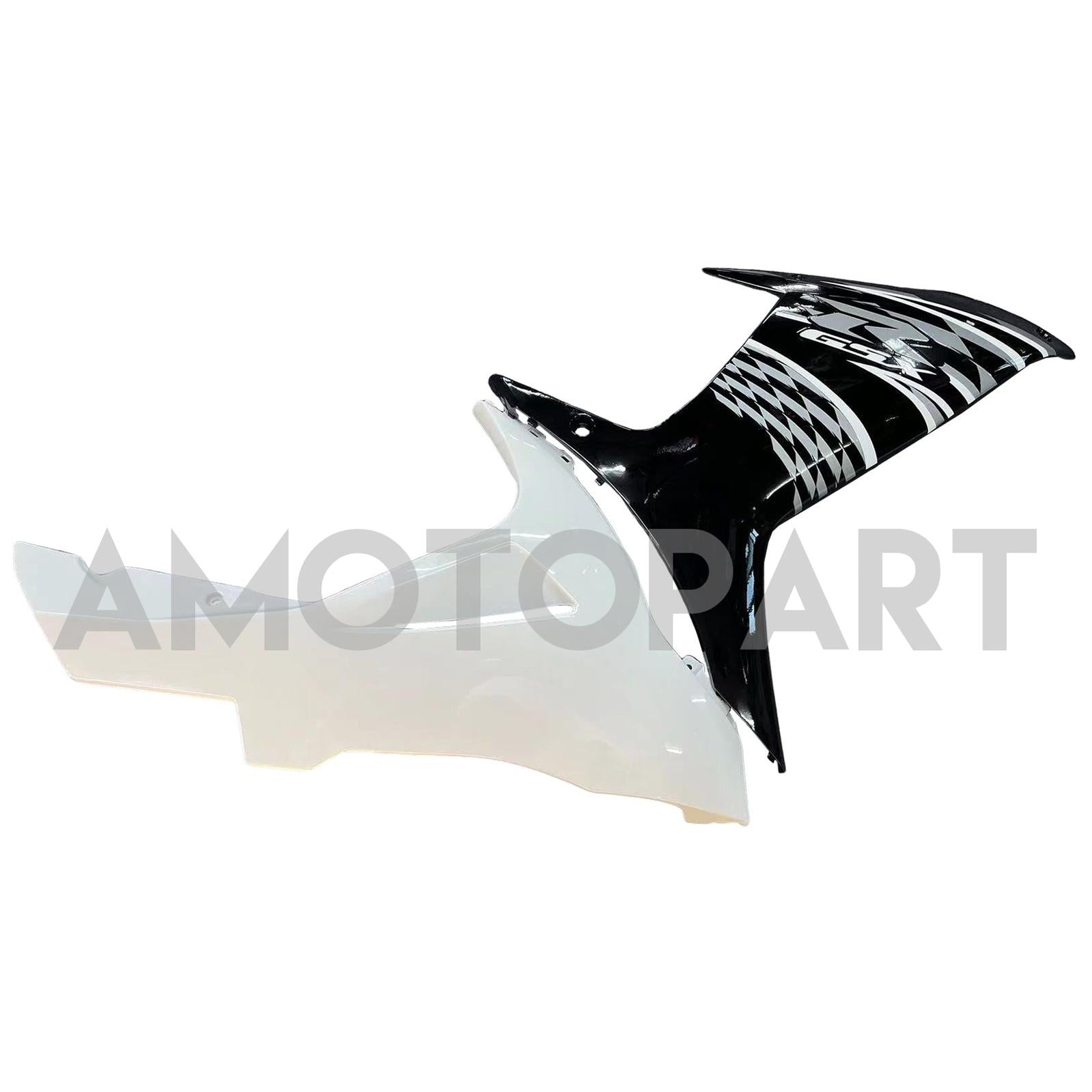 Amotopart 2011-2024 Suzuki GSXR 600/750 White Black Dehnung Kit