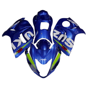 Amotopart 2008-2020 GSX1300R Hayabusa Suzuki Kit de carenado azul y verde