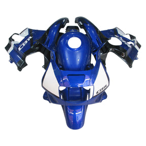 Amotopart 1991-1994 Honda CBR600 F2 Blue White Black Fairing Kit