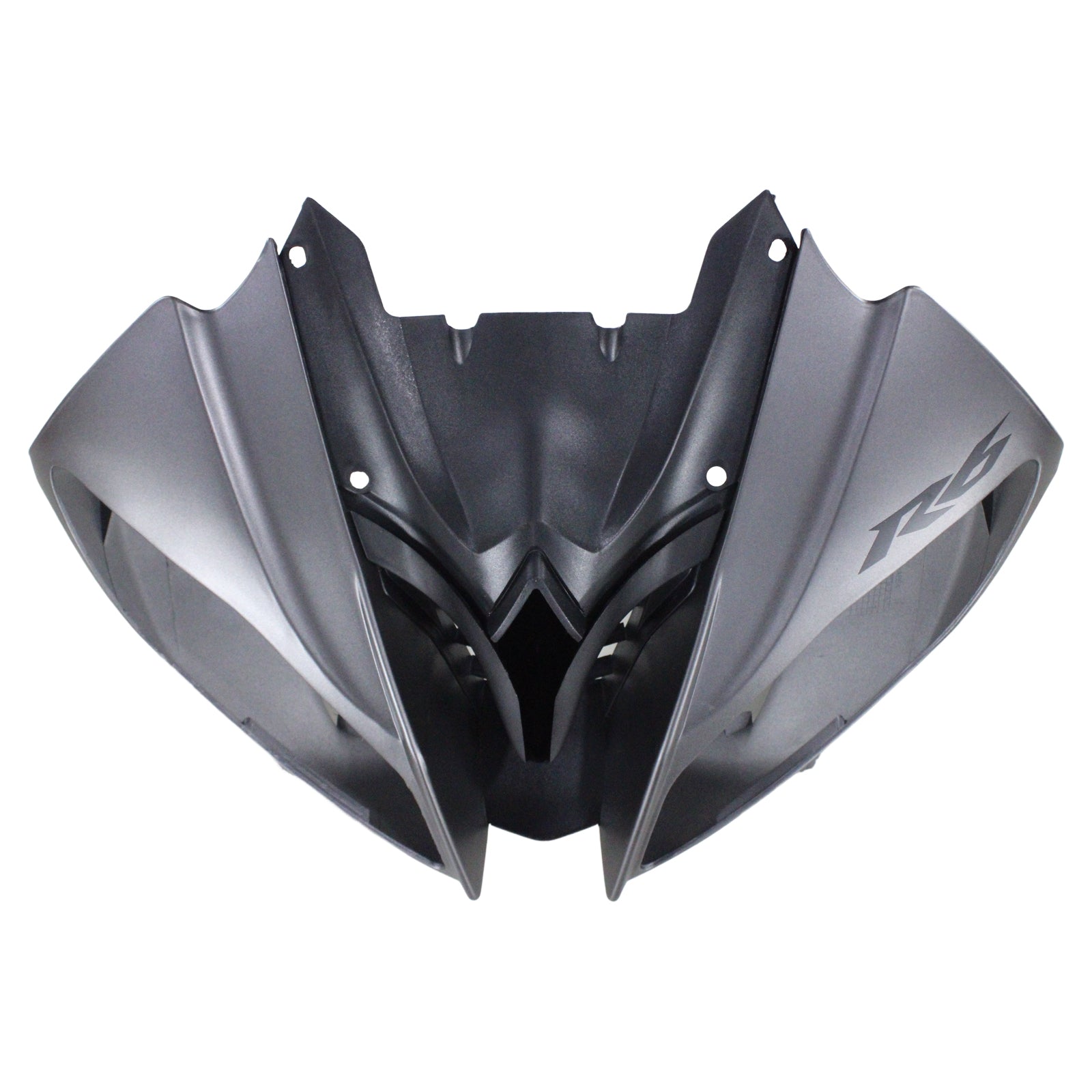 Amotopart 2008–2016 Yamaha YZF 600 R6 Verkleidungsset aus Kohlefaser in Schwarz und Grau