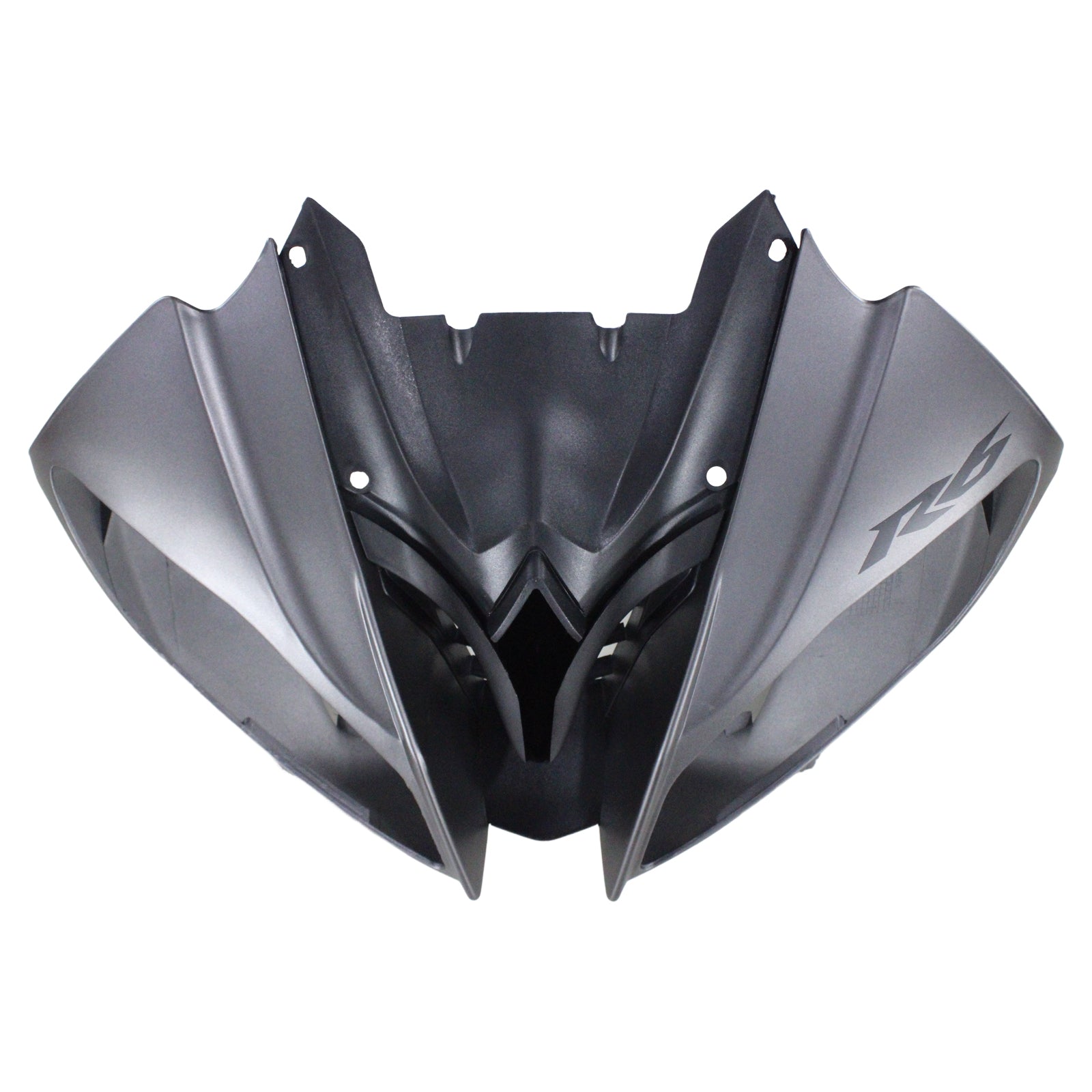 Amotopart 2008-2016 Yamaha YZF 600 R6 Kit carena in fibra di carbonio nero e grigio
