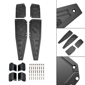 22-23  Aprilia SR GT200 SR GT125 Black Footboard Foot Rest Pad Peg Pedal Plate