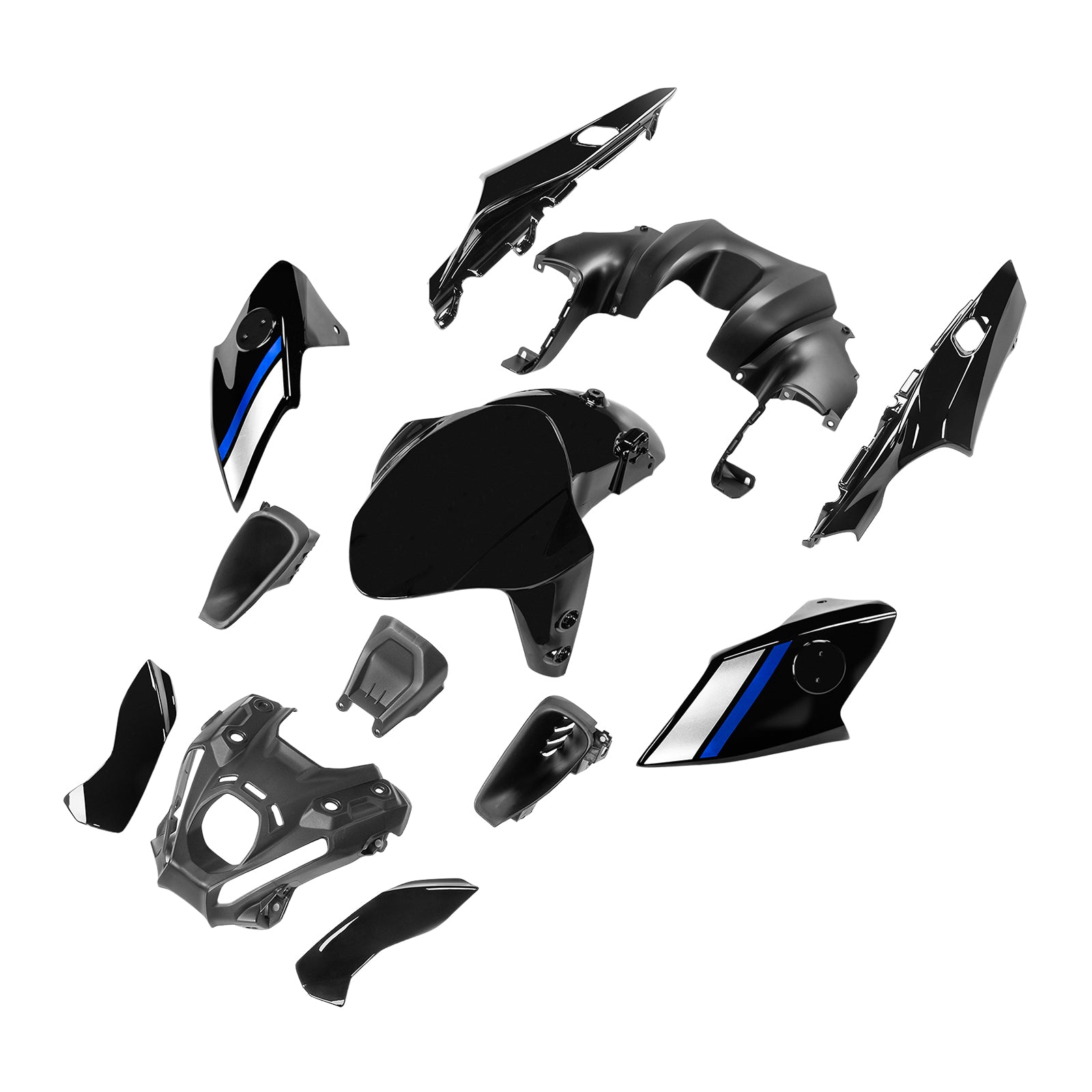 Amotopart 2021-2023 Yamaha MT 09 Fairing Kit