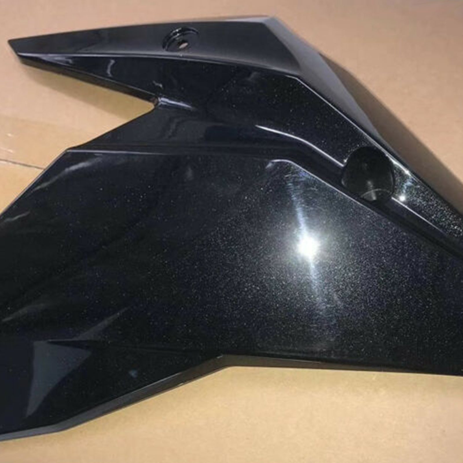 18-20 Kawasaki Z400 Engine Panel Belly Pan Lower Cowling Cover Fairing Gloss Black