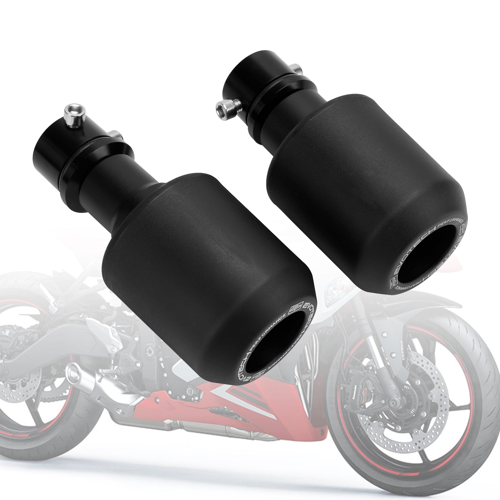 22-23 KAWASAKI ZX-4R CNC Anti-Crash Cadre Sliders Protecteur Noir