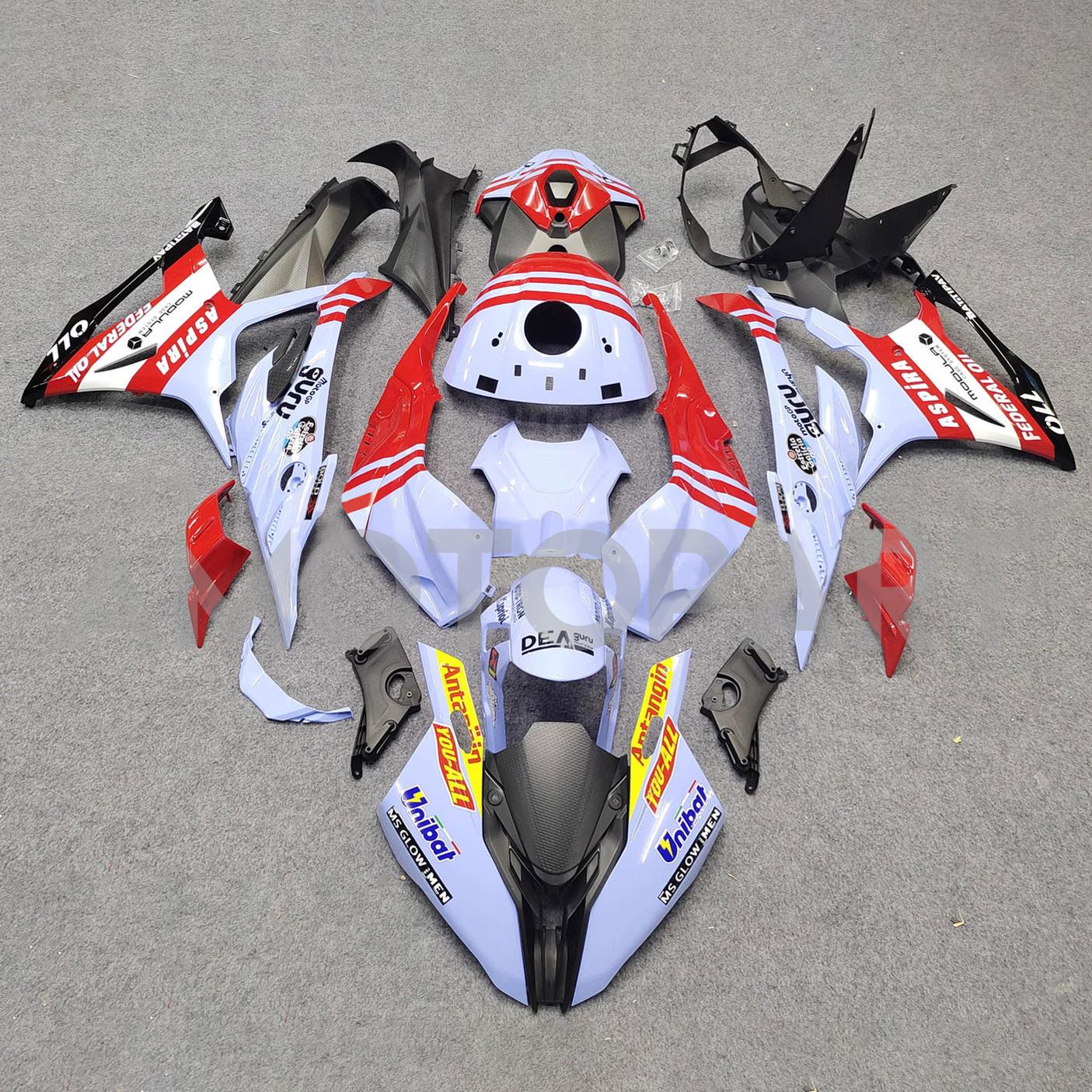 Amotopart 2023-2024 BMW S1000RR Fairing Kit Collection
