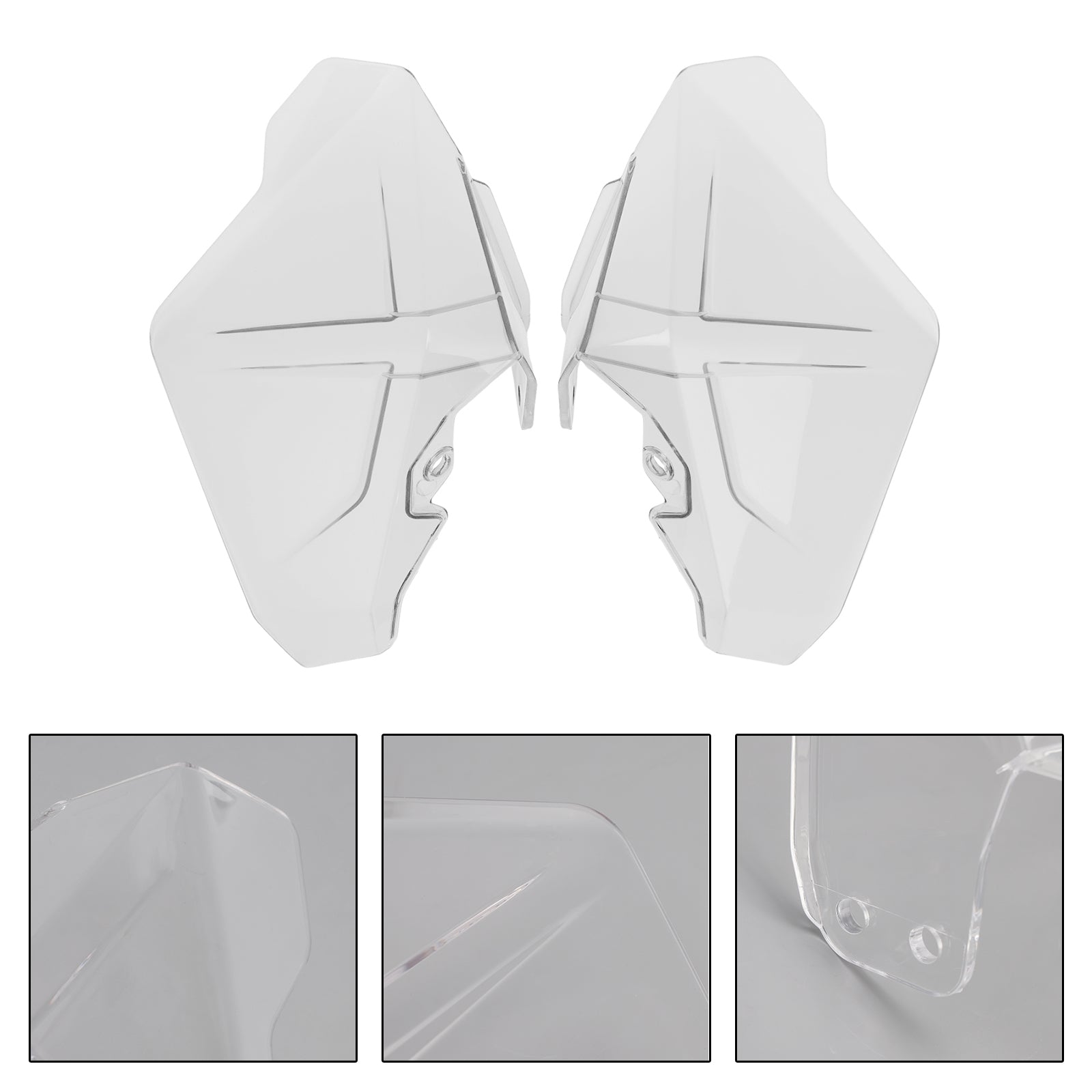 2025-2026 BMW R1300GS ADV Windshield Plate Side Panels