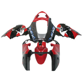 Amotopart 2000-2001 Kawasaki ZX9R Black Red Fairing Kit