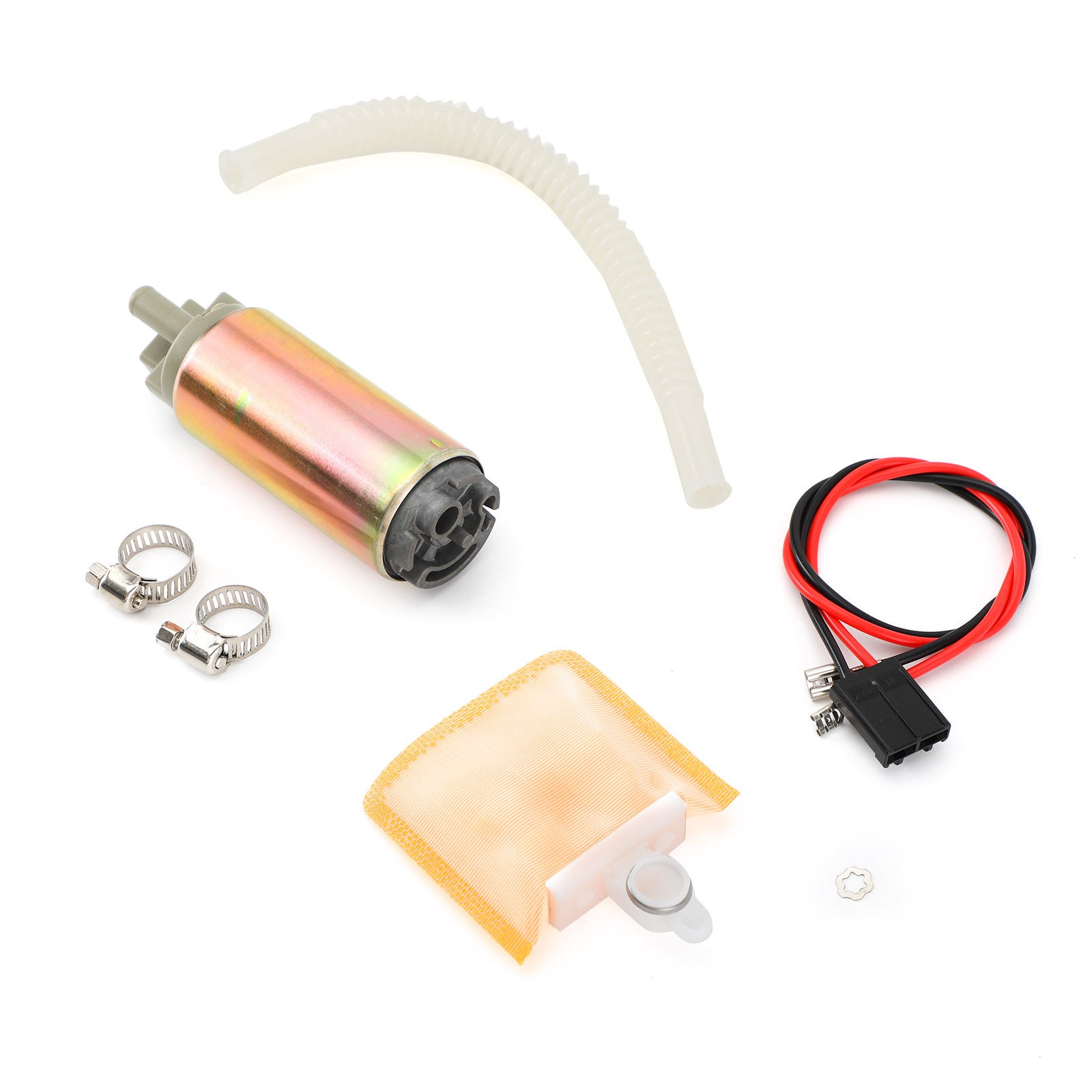 Touring FLH Softail FLS FXS EFI Fuel Pump + Flex Hose + Filter 62897-01