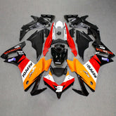 Amotopart 2013–2015 CBR500R Honda Red&amp;Orange Repjol Verkleidungsset