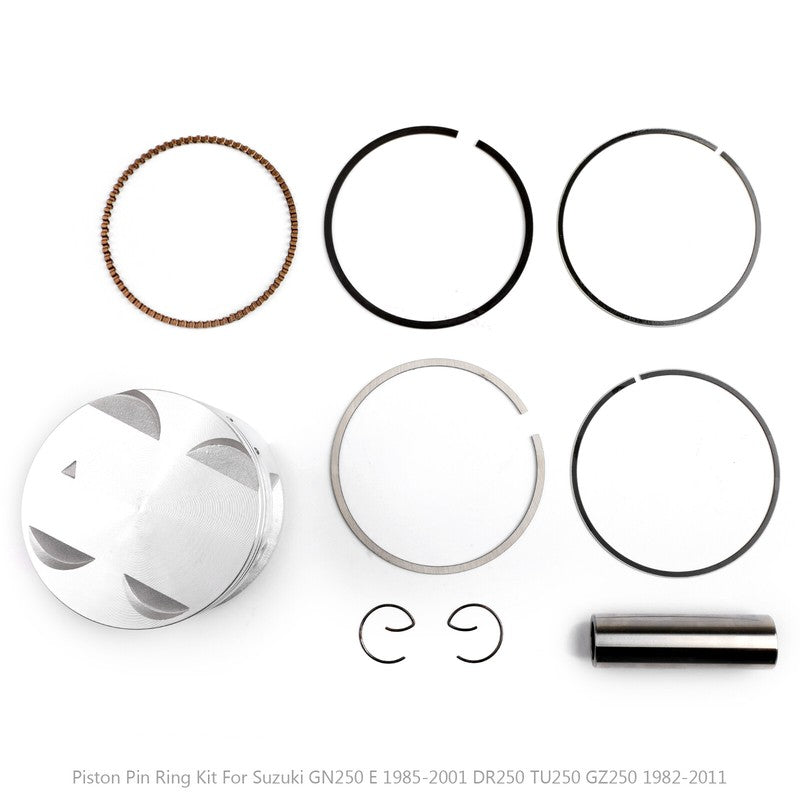 1991/1996-2001 Suzuki GN250E STD Piston Ring Kit B7 72mm Bore 12111-38201-000 12111-38201-0F0
