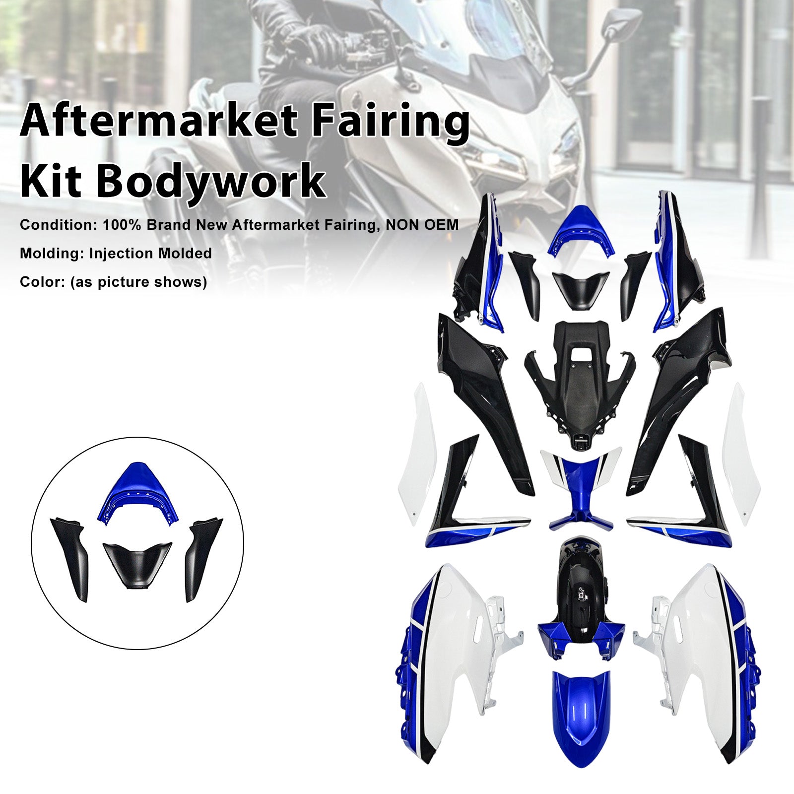 Amotopart 2025-2026 Yamaha TMAX560 Fairing Kit Collection