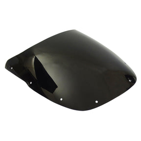 Amotopart 1994-1997 Kawasaki ZX-6R Black White Fairing Kit