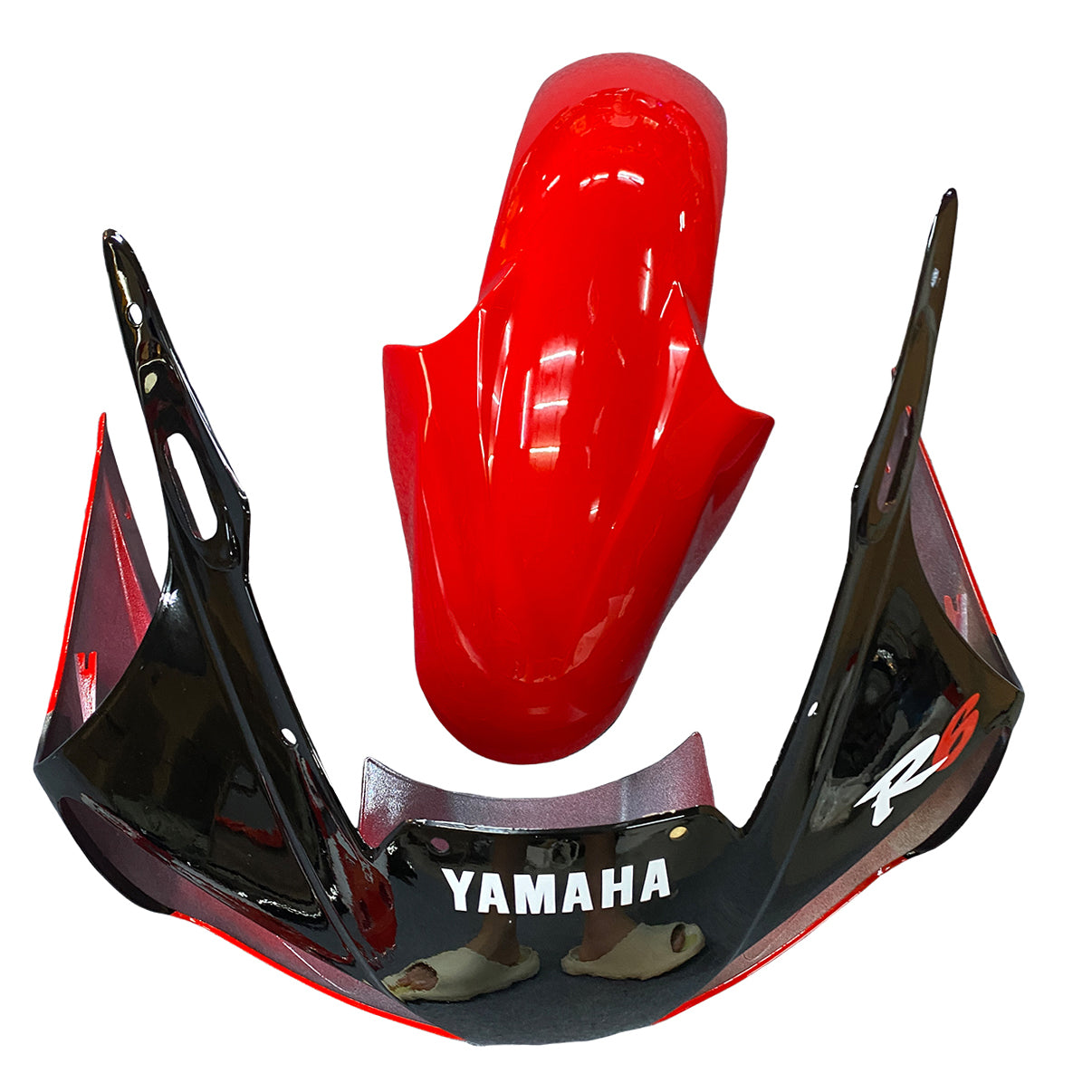 Amotopart 1998-2002 Yamaha YZF 600 R6 Red Black White Fairing Kit